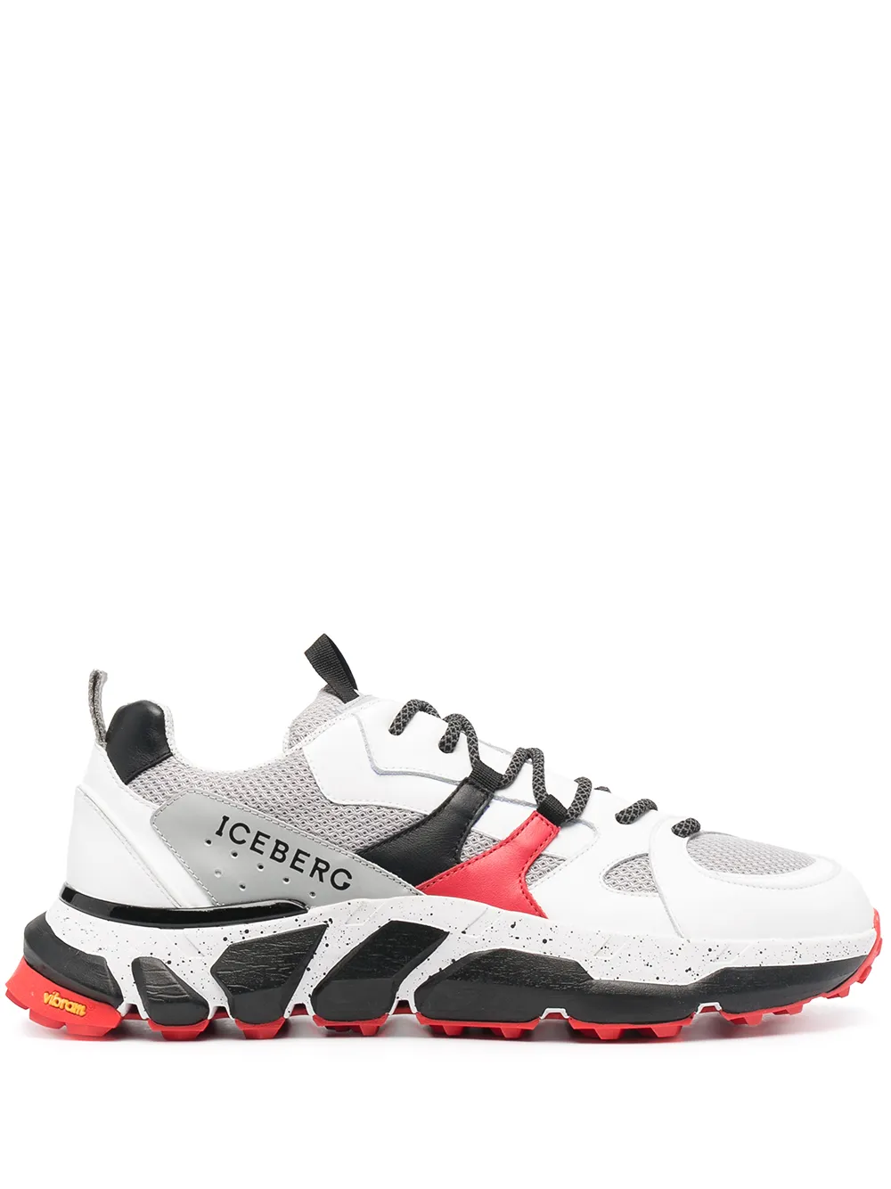 Fire lace-up sneakers