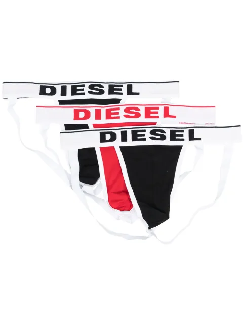 Diesel pack de tres suspensorios con logo