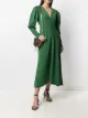 Image 2 of Isabel Marant V-neck gigot-sleeve midi-dress