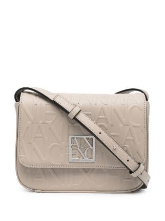 Shop Armani Exchange logo satchel bag with Express Delivery - FARFETCH