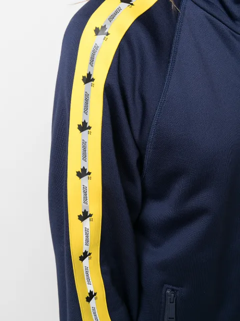 Dsquared2 Logo Tape Track Jacket - Farfetch
