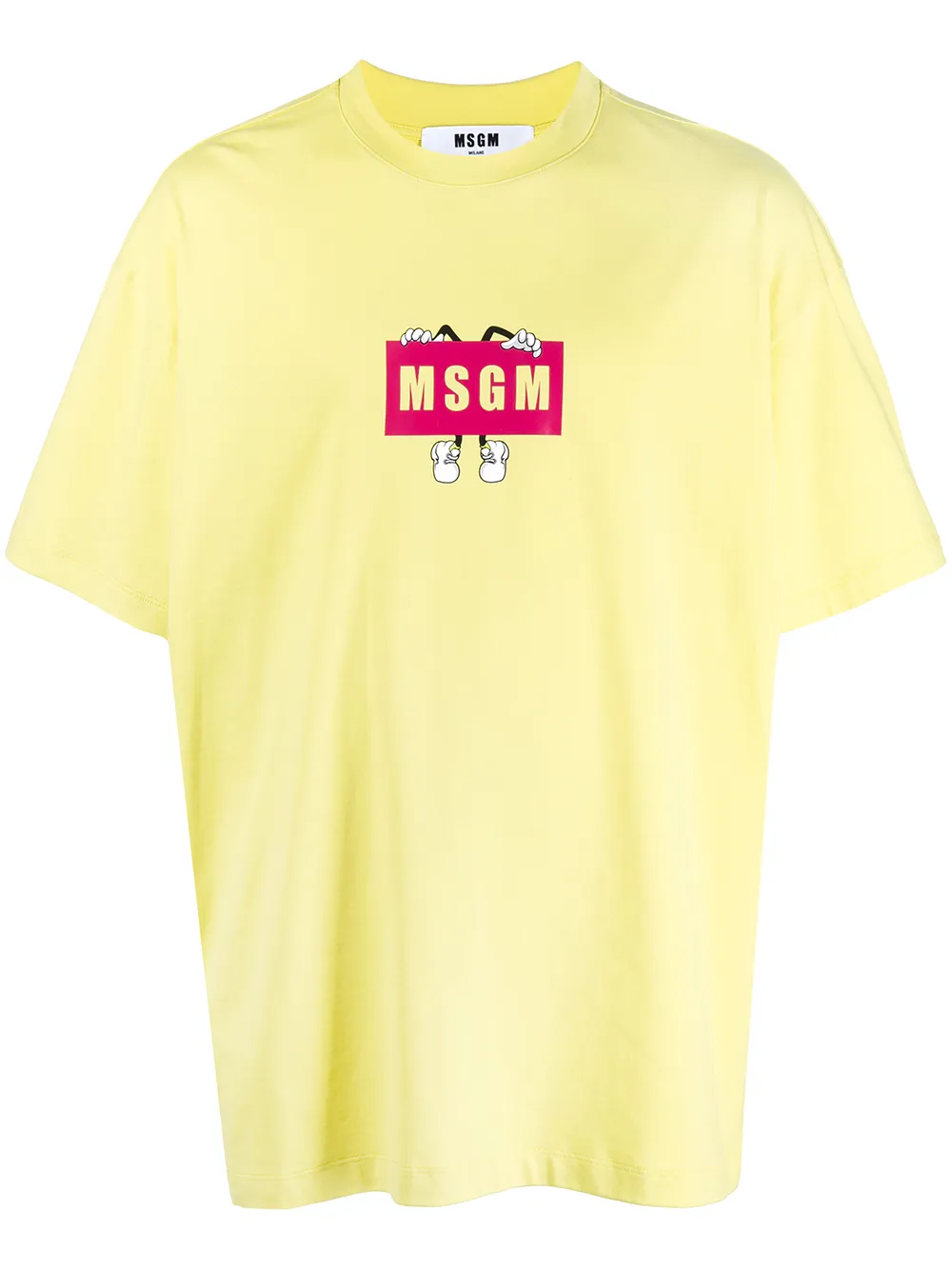 фото Msgm футболка с логотипом
