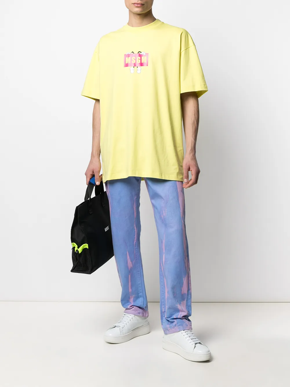 фото Msgm футболка с логотипом