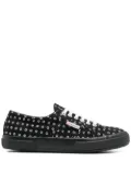 10 CORSO COMO x Superga logo-print sneakers - Black