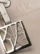 Armani Exchange Bolsa tote com alça de mão e logo