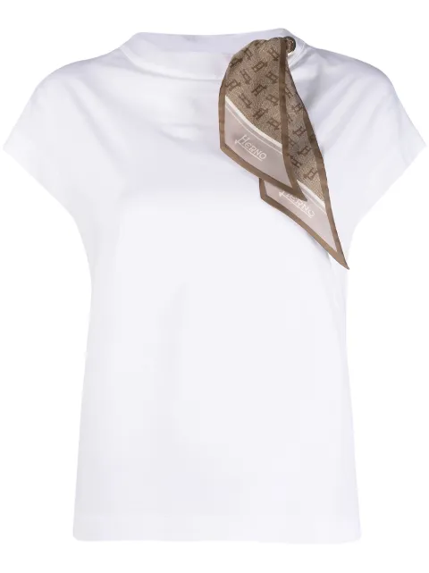 Herno t-shirt à logo imprimé