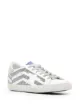Image 2 of Golden Goose Super-Star flag-motif low-top sneakers