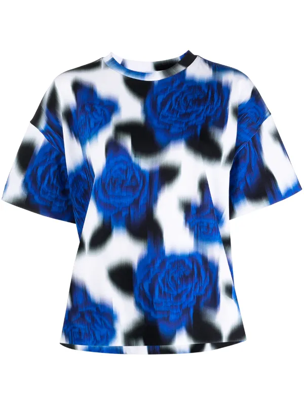 blue rose shirt