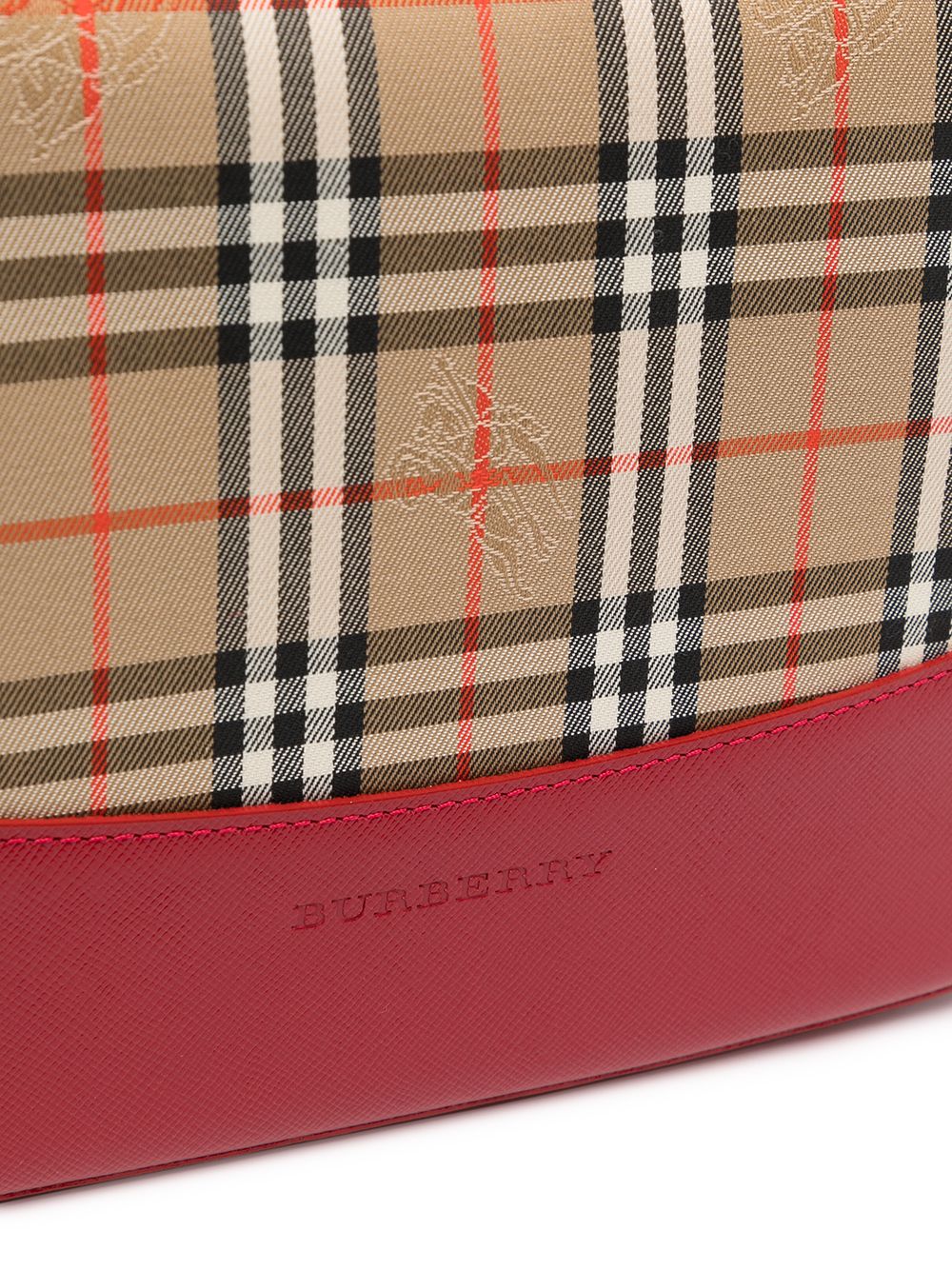 фото Burberry pre-owned сумка-тоут в клетку house check