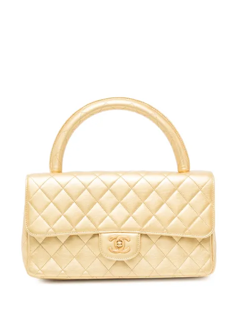 1992 diamond quilted CC tote bag