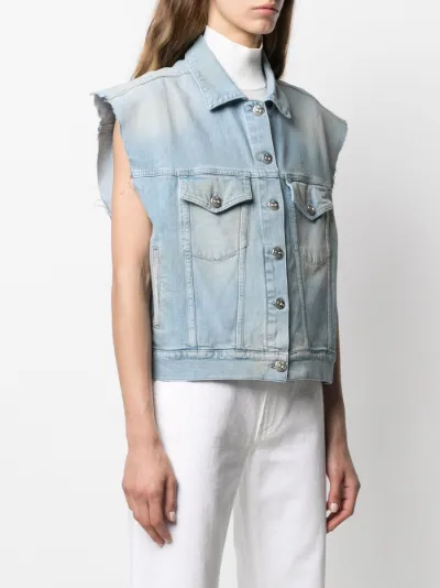 sleeveless denim jacket | 3x1 | Eraldo.com