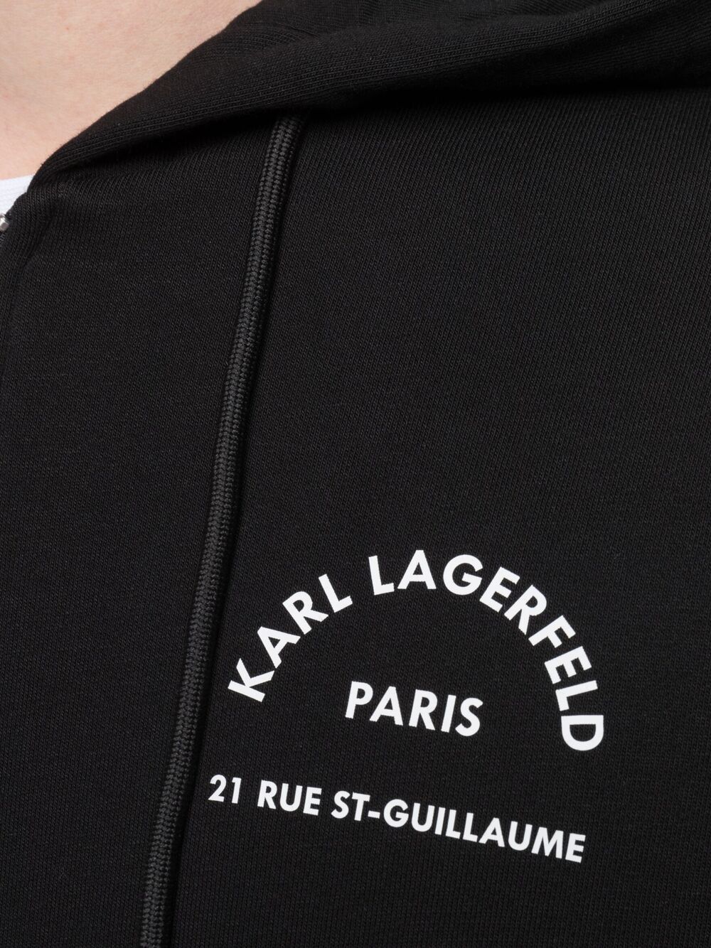 фото Karl lagerfeld худи rue st-guillaume с принтом