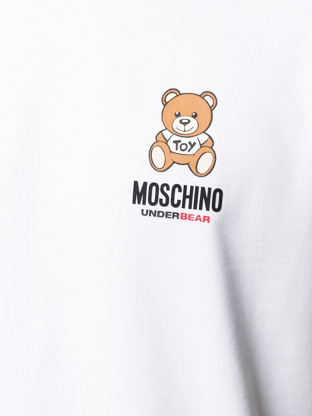 фото Moschino футболка toy bear с короткими рукавами