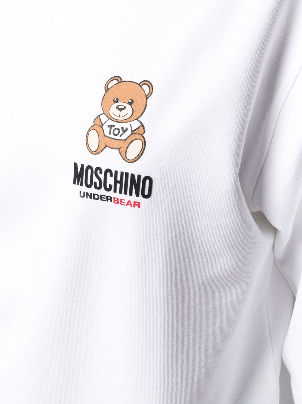 фото Moschino толстовка underbear с логотипом