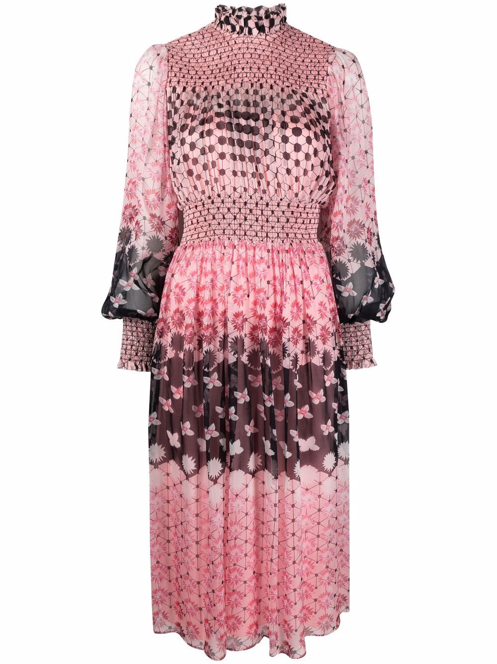 фото Temperley london платье mia с абстрактным принтом