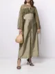 Image 2 of SHATHA ESSA tie-neck wide-leg jumpsuit
