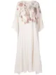Image 1 of SHATHA ESSA dusty rose-embellished maxi dress