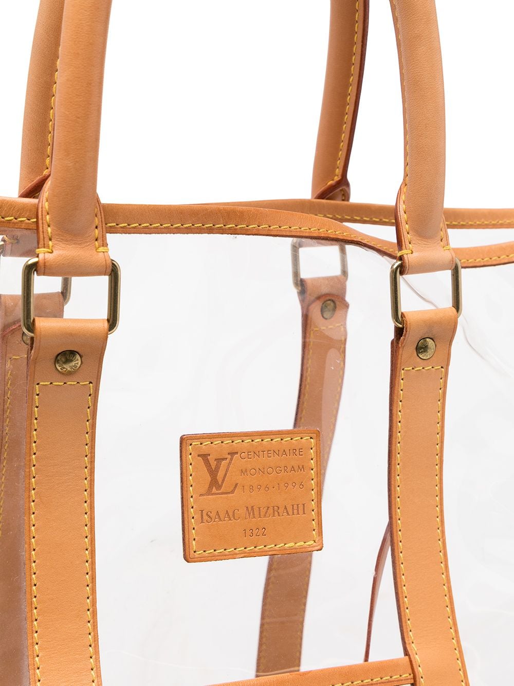 Louis Vuitton 1996 Clear Tote Bag - Farfetch