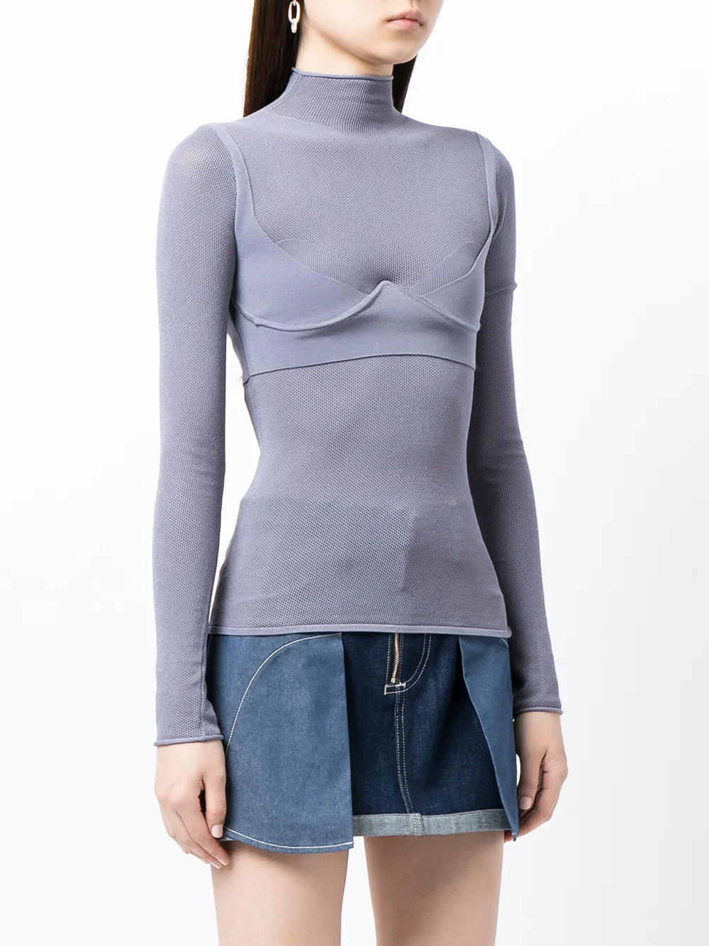 фото Dion lee трикотажный топ