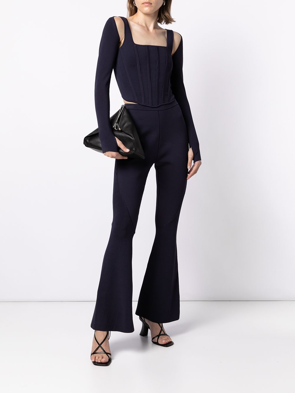 Dion Lee Pointelle Corset Top - Farfetch