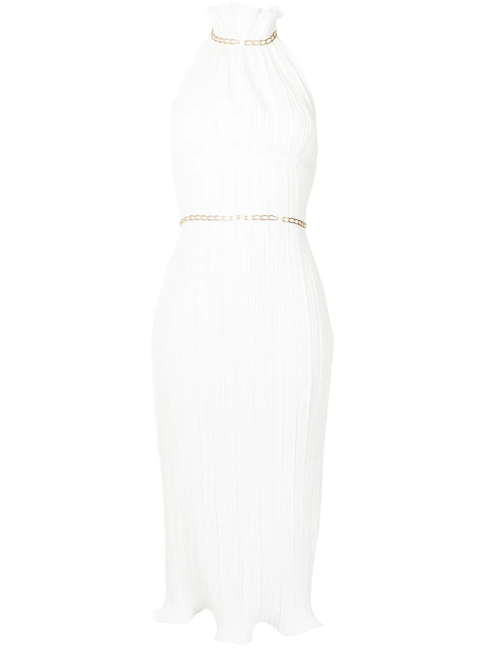 Dion lee hotsell white pleated dress