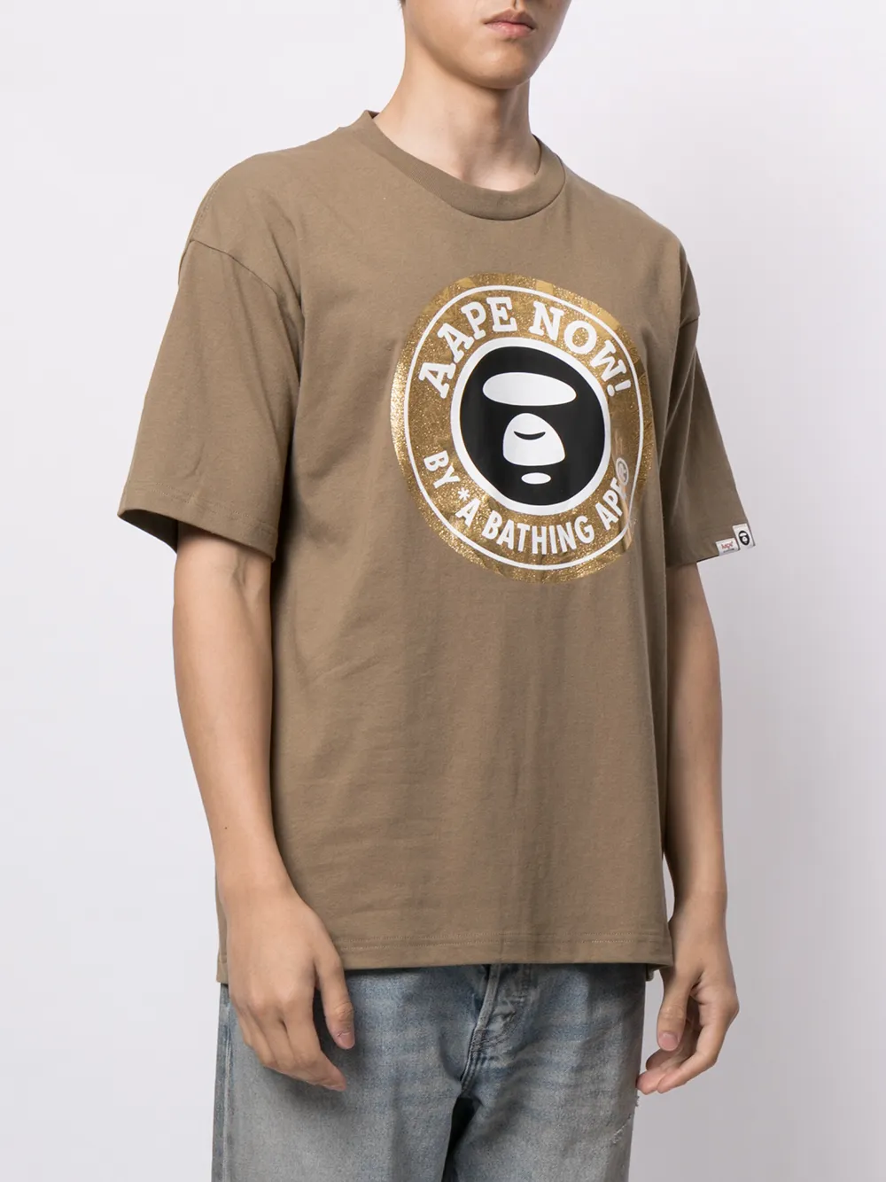 фото Aape by *a bathing ape® футболка с короткими рукавами и логотипом
