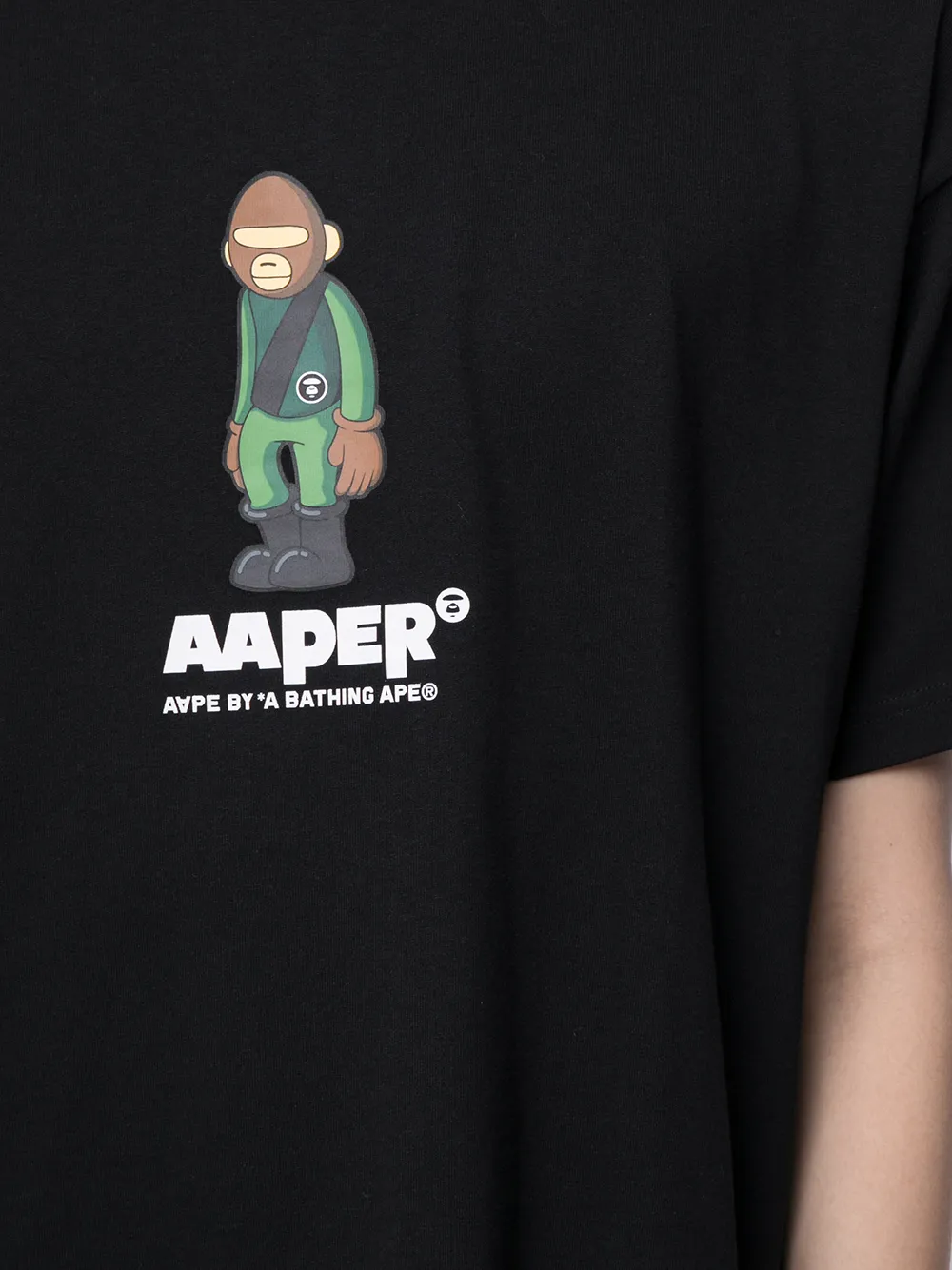фото Aape by *a bathing ape® футболка с короткими рукавами и логотипом