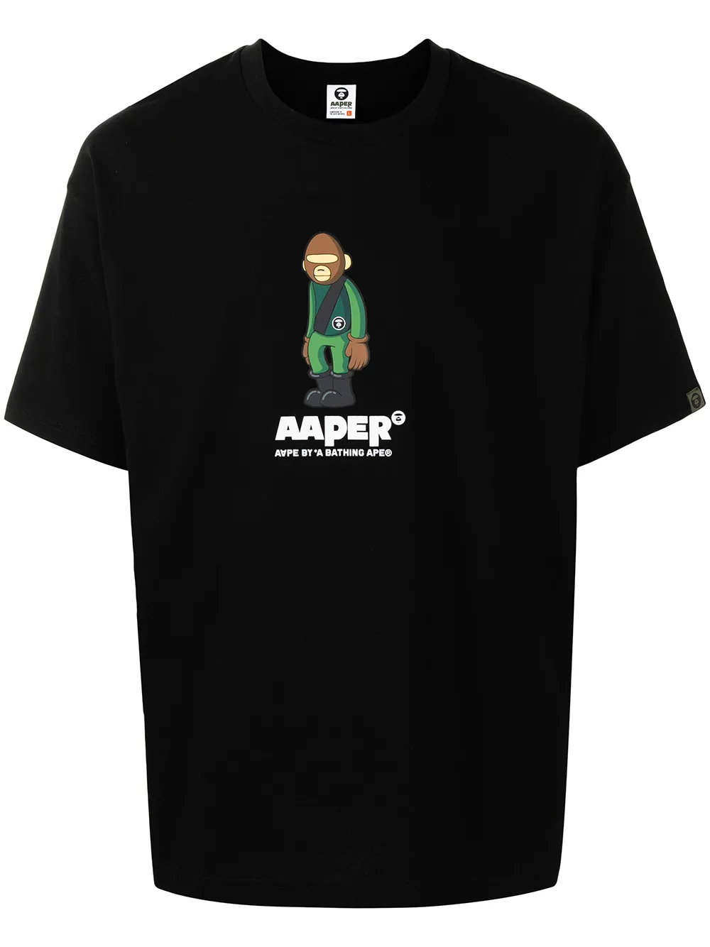 фото Aape by *a bathing ape® футболка с короткими рукавами и логотипом