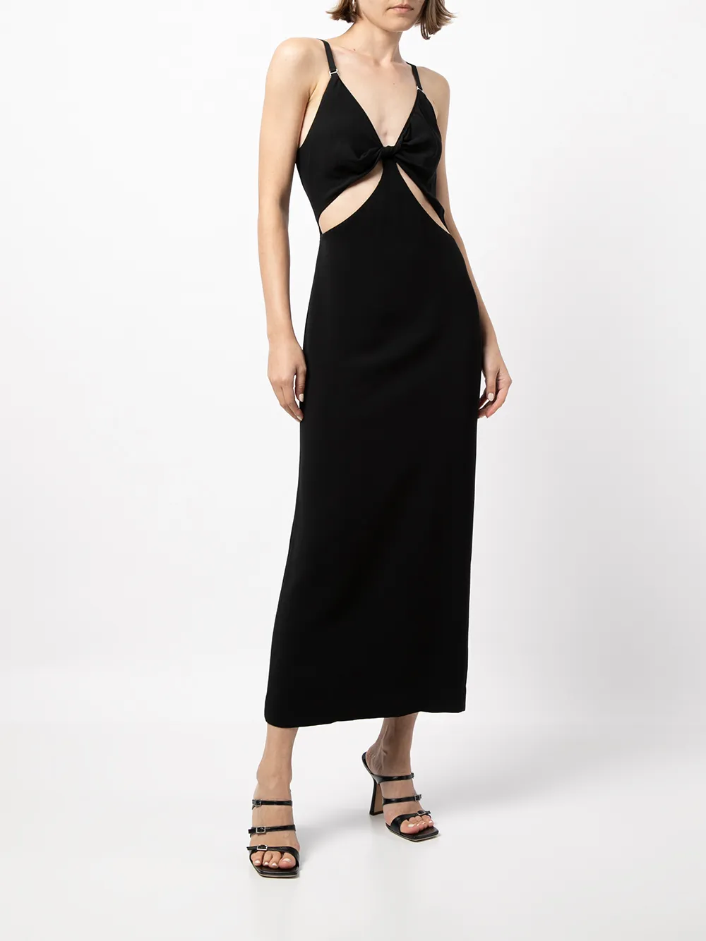 Dion Lee Gedraaide onderjurk - Zwart