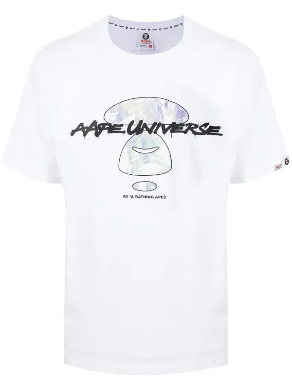 Futura iridescent graphic print T-shirt 