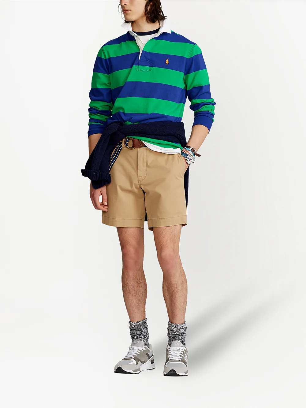 фото Polo ralph lauren рубашка-регби в полоску