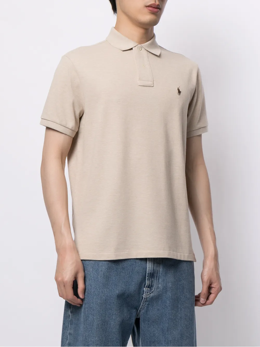 фото Polo ralph lauren рубашка поло с вышивкой polo pony