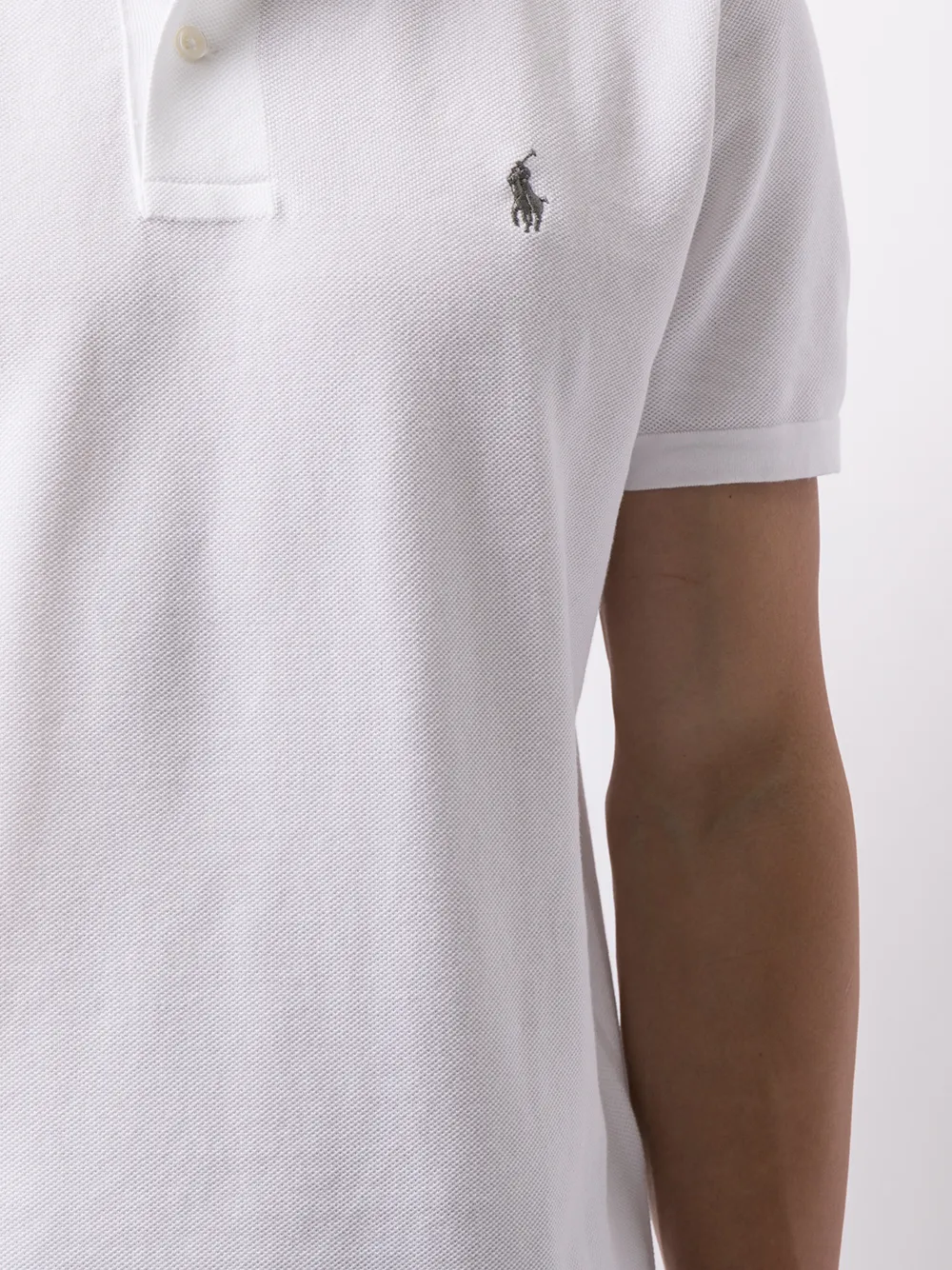 фото Polo ralph lauren рубашка поло с вышитым логотипом