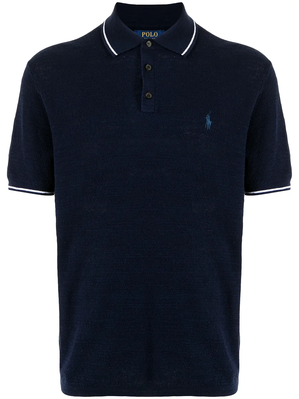 

Polo Ralph Lauren embroidered-logo polo shirt - Blue