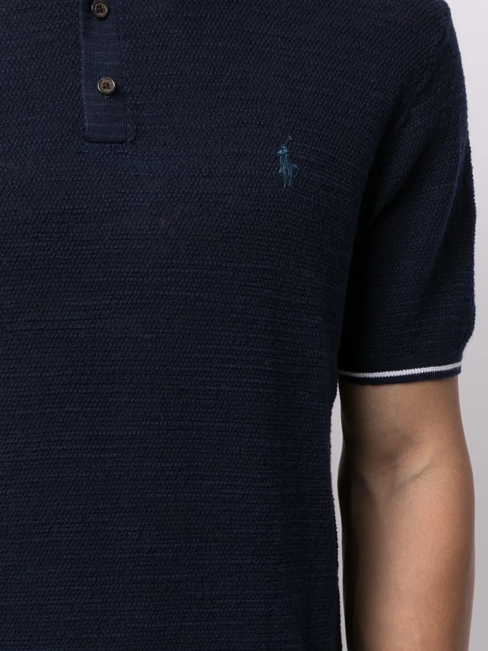 фото Polo ralph lauren рубашка поло с вышитым логотипом