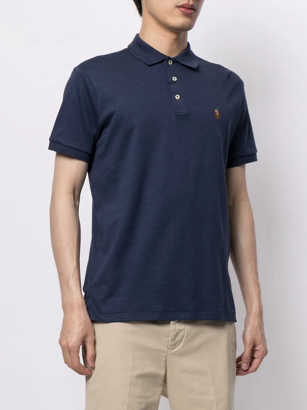 фото Polo ralph lauren рубашка поло с вышивкой polo pony