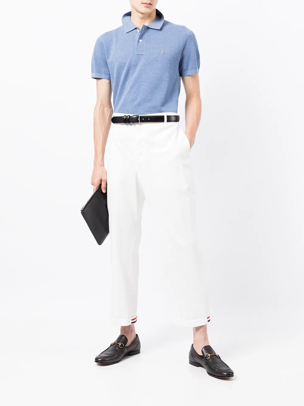 фото Polo ralph lauren рубашка поло с вышивкой polo pony