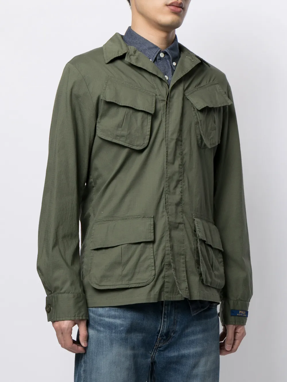 фото Polo ralph lauren куртка с заостренным воротником