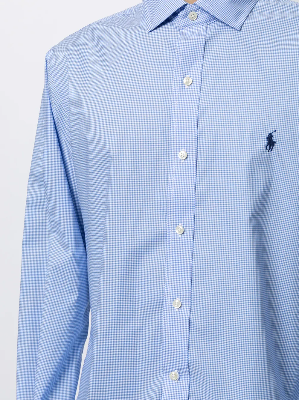 фото Polo ralph lauren рубашка в клетку гингем