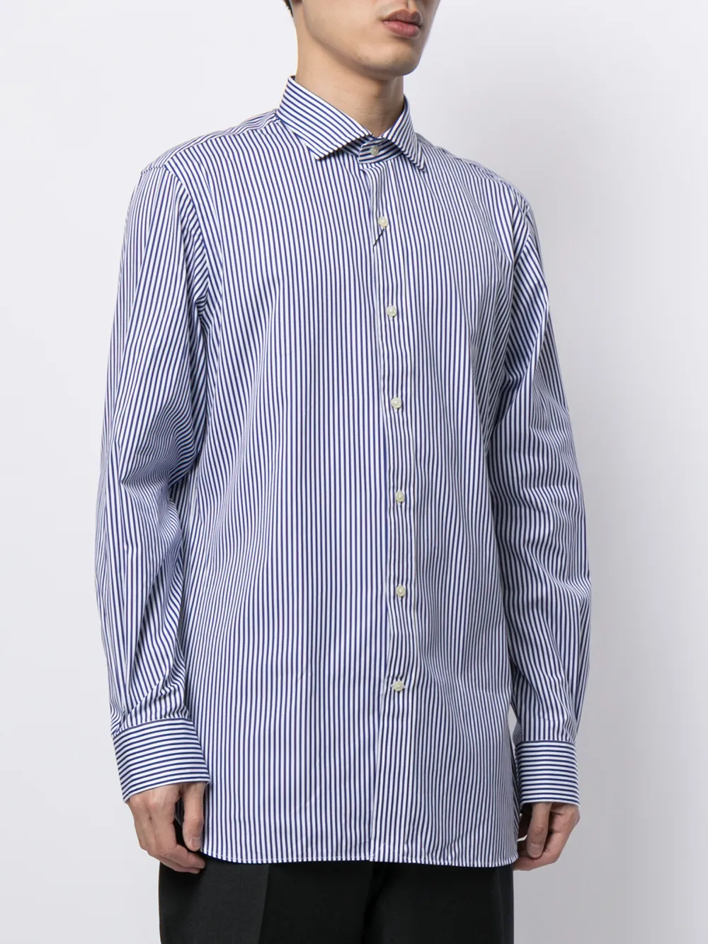 фото Polo ralph lauren полосатая рубашка на пуговицах