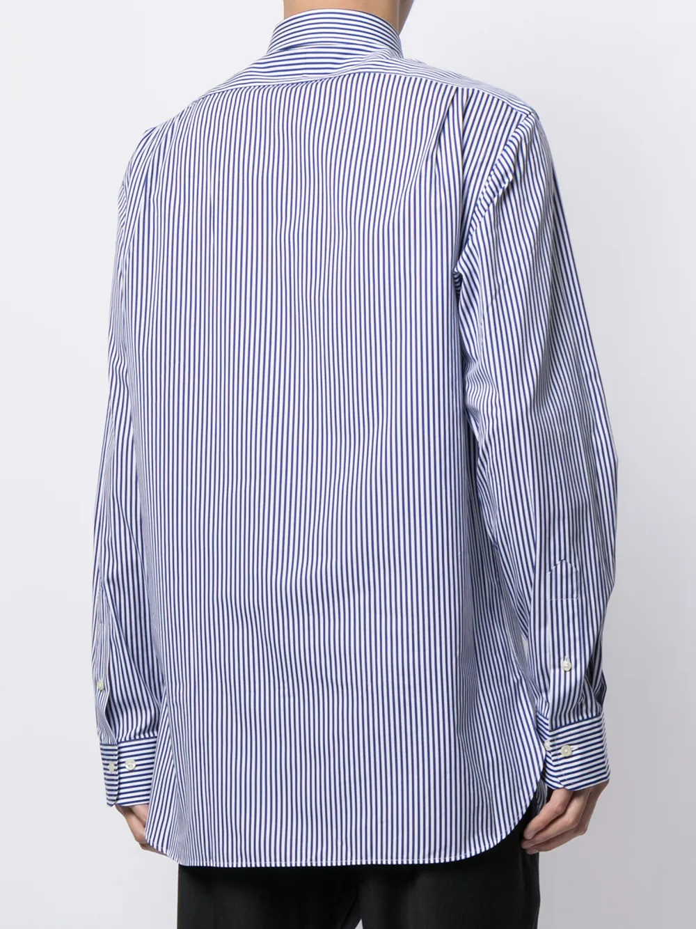 фото Polo ralph lauren полосатая рубашка на пуговицах