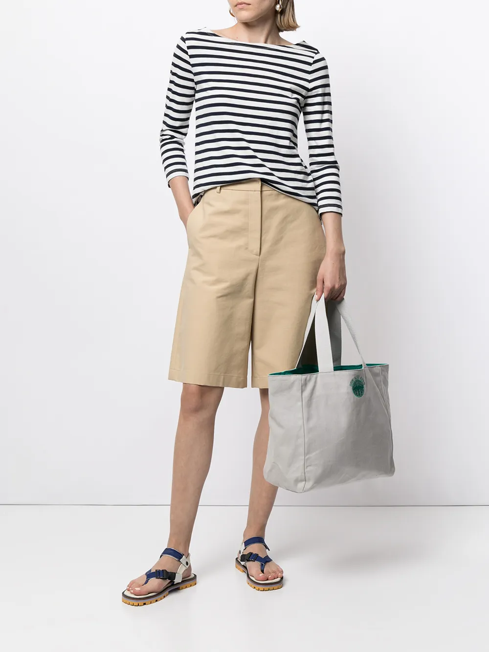 фото Agnès b. объемная сумка-тоут