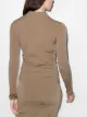 Dion Lee buttoned polo-style cardigan