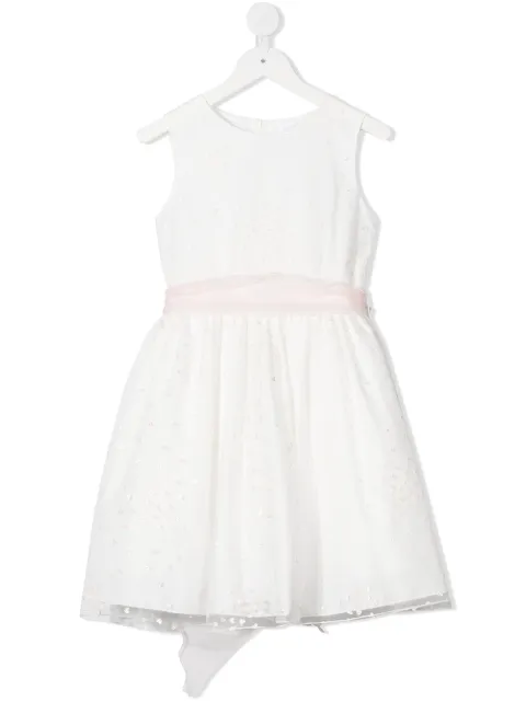 Mimilù vestido acampanado con detalle de moño