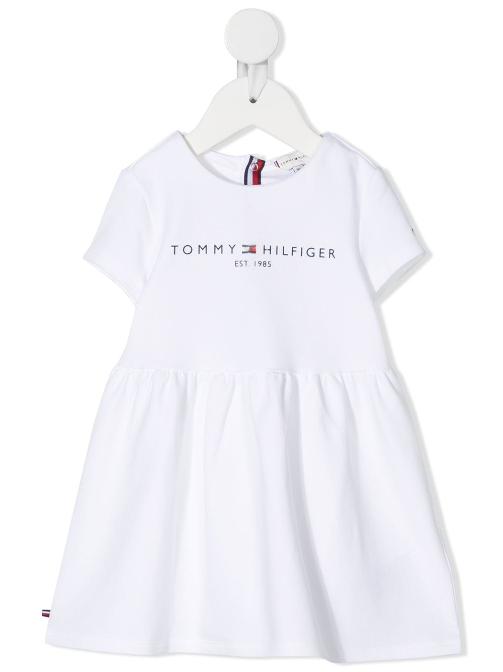 Tommy Hilfiger платье-футболка с логотипом Белый KN0KN01304 16424653