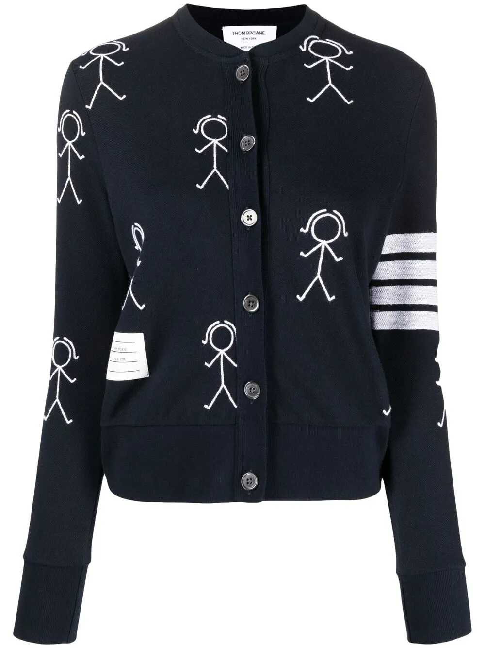 Image 1 of Thom Browne Mrs. Thom icon cardigan
