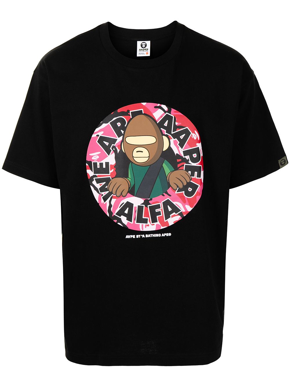 фото Aape by *a bathing ape® футболка с логотипом