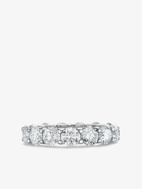 Pragnell platinum brilliant cut diamond eternity ring