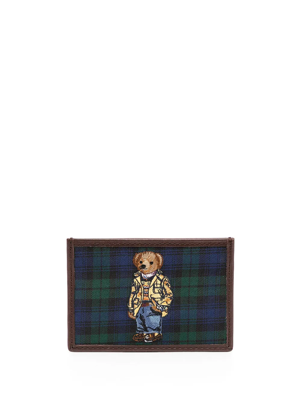 Click to view more detailed imagery on our partner's website Polo Ralph Lauren Polo Bear Cardholder In Green