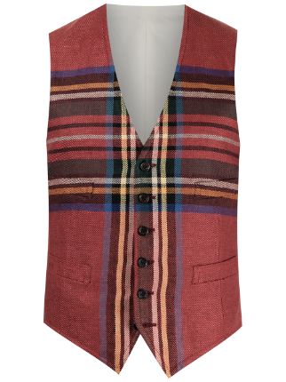 ralph lauren plaid vest